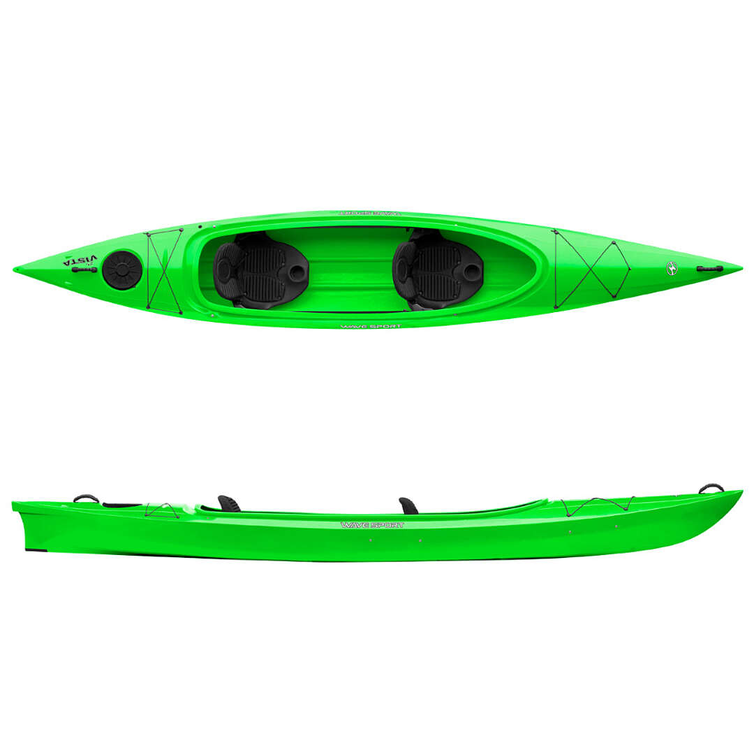 Wavesport Vista EXPEDITION TANDEM KAYAK DA MARE POLIETILENE KAYAK