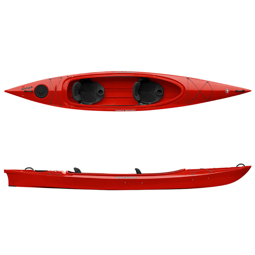 Wavesport Vista EXPEDITION TANDEM KAYAK DA MARE POLIETILENE KAYAK
